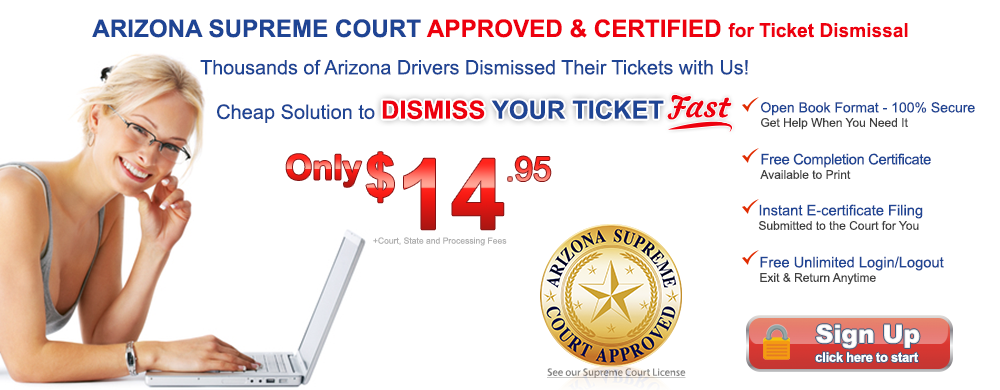 Arizona approved defensive driving online